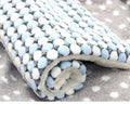 Multi-Model Pet Flannel Winter Sleeping Mat Kennel Mat Blanket Pet Warm Mat Suitable for Large Medium and Small Pets