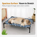 Pet Camping Bed Elevated Bed for Dogs Folding Puppy Camping Bed Cat House Portable Removable Washable Puppy Beds Dog Hammock