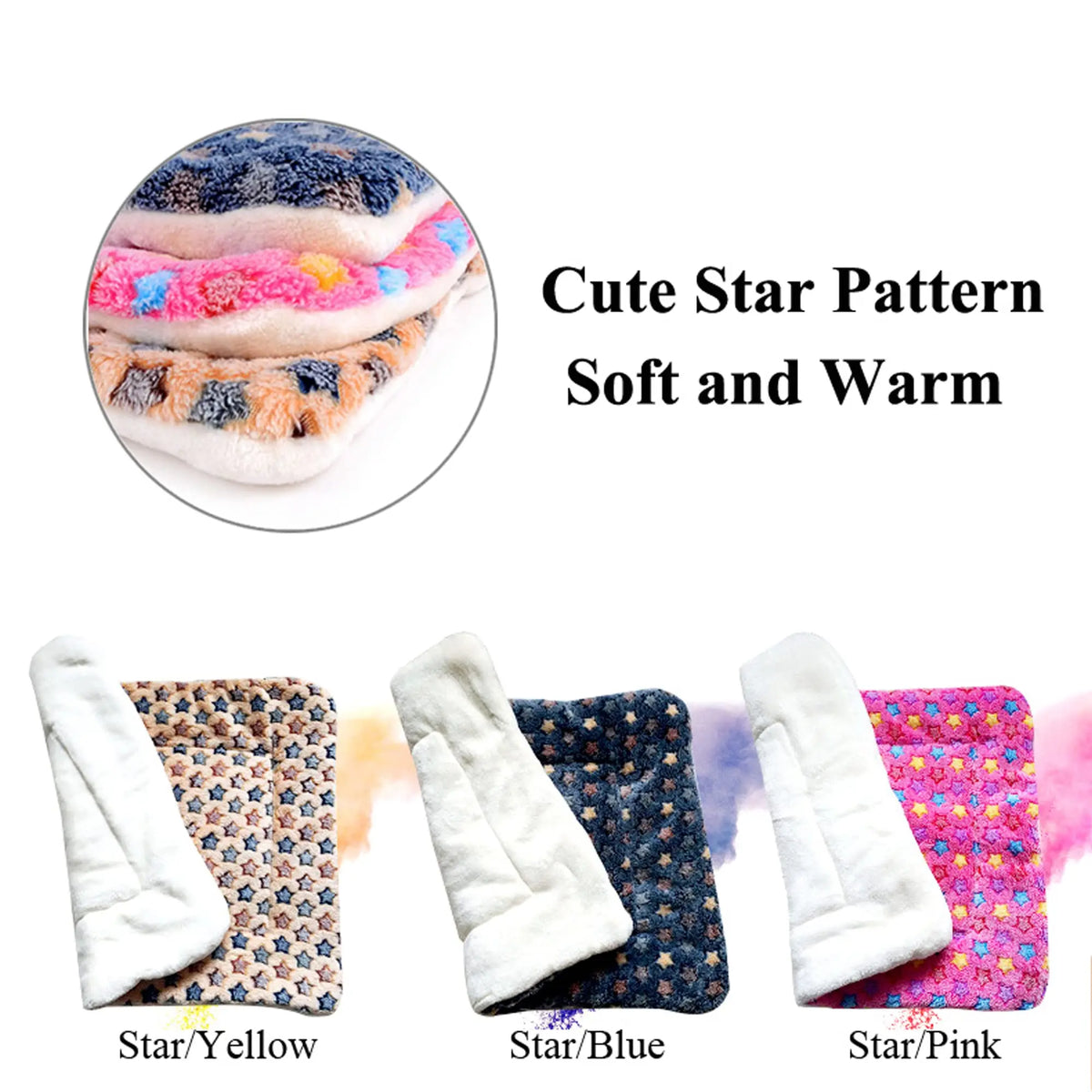 Multi-Model Pet Flannel Winter Sleeping Mat Kennel Mat Blanket Pet Warm Mat Suitable for Large Medium and Small Pets