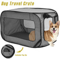 Foldable pet carrier for dogs and cats