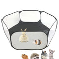 Portable Small Pet Cage Transparent Hedgehog Cage Tent Pet Playpen Open Folding Yard Fence For Dog Hamster Rabbit Guinea Pig